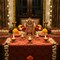 Small Brass Balaji and Venkateswara Idol Statue Gold Finished Tirupati Balaji Statues Incarnation of Lord Vishnu Sculpture Pooja Gift Living Room Mandir Decorative Showpiece